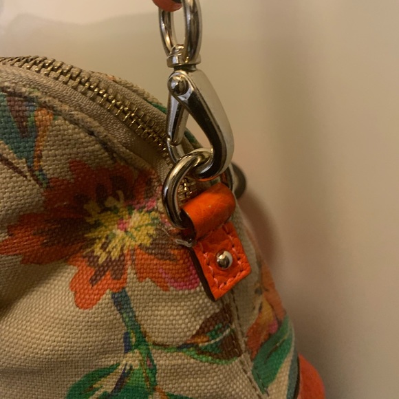 Kate Spade Orange Floral Cross Body - Picture 3 of 5